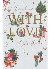 To My Partner With Love At Christmas